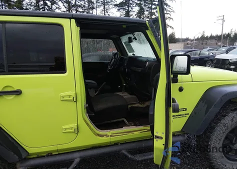 2016 Jeep Wrangler Unlimited Sport from USA, damaged, VIN 1C4BJWDGXGL342256